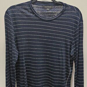 Club Monaco Linen Long Sleeved Tee